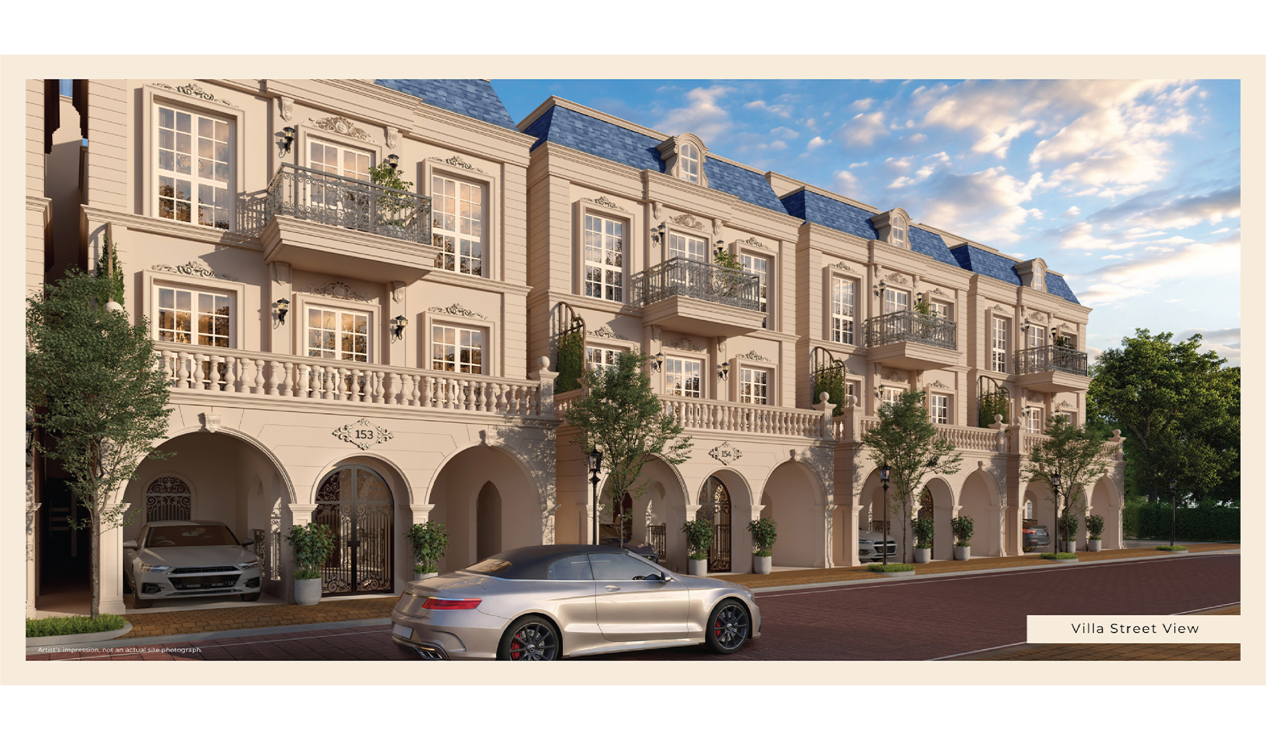 French-inspired Godrej Florenne row houses off Soukya Road