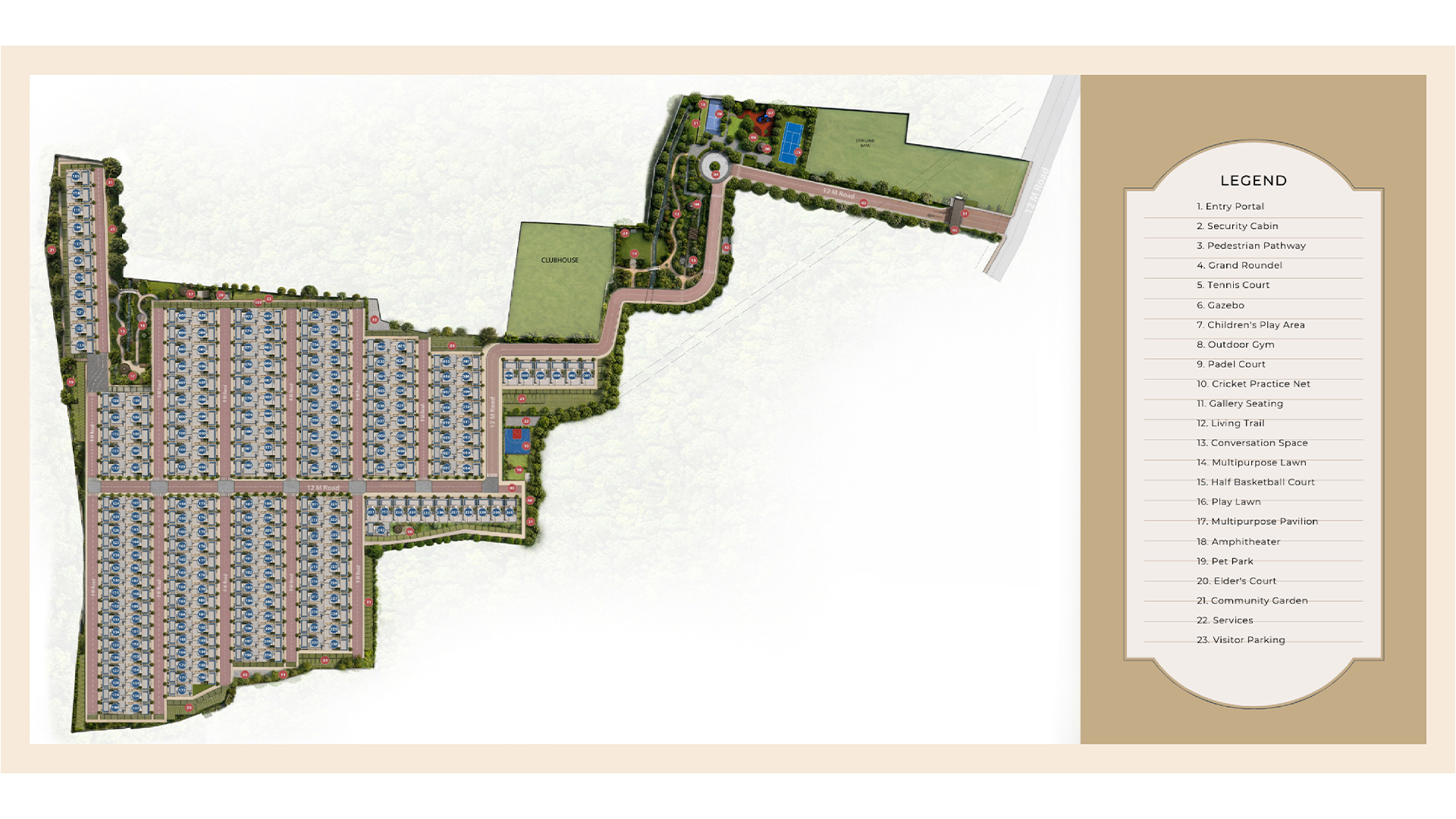 Godrej Florenne master plan layout